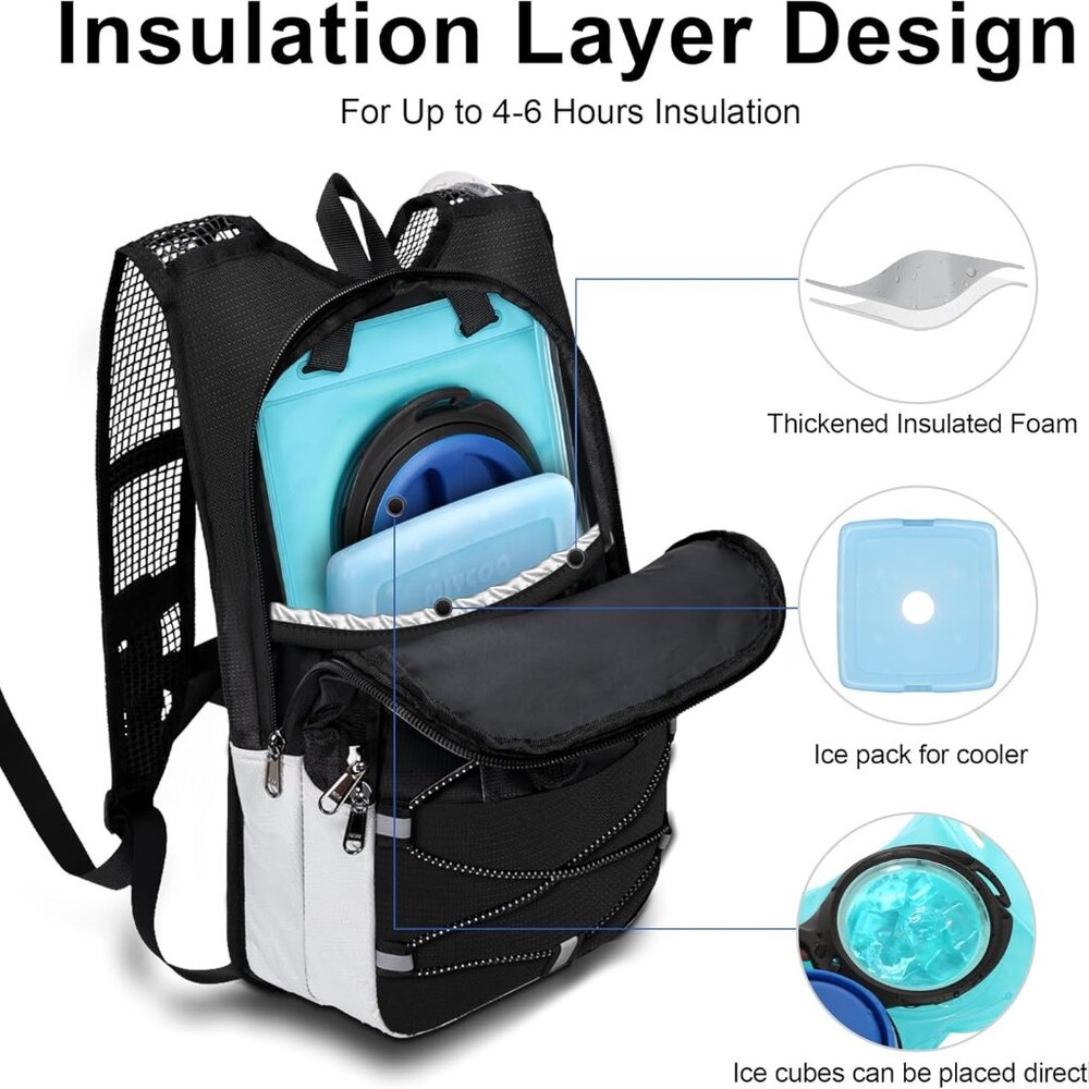 Hydration Backpack - Lightweight Water Backpack W… - image 4